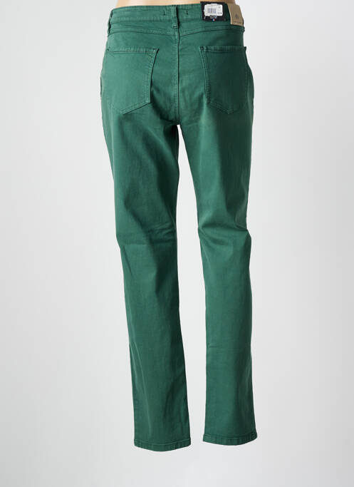 Blugi cu croială slim verde BRUNO SAINT HILAIRE femeie