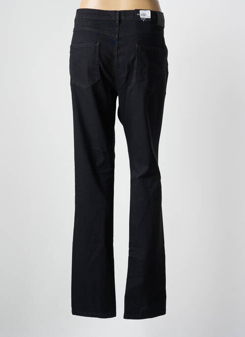 Blugi cu croială dreaptă negru BRUNO SAINT HILAIRE femeie