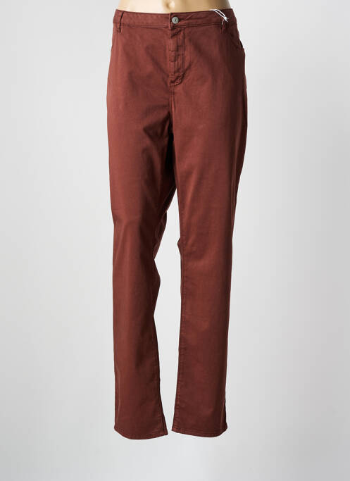 Pantalon drept maro KANOPE femeie