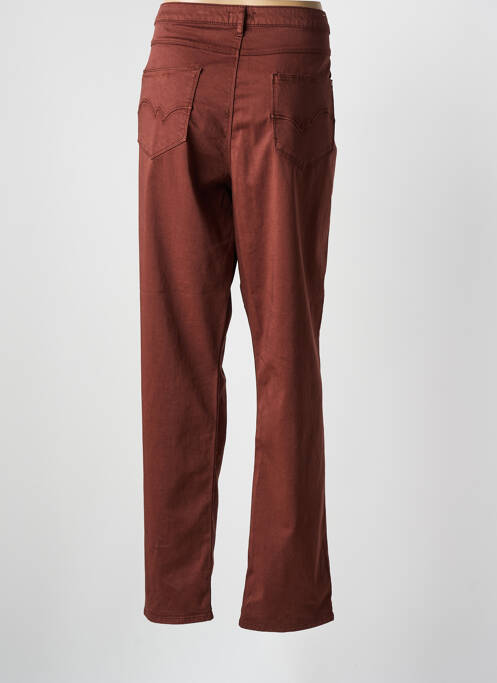 Pantalon drept maro KANOPE femeie