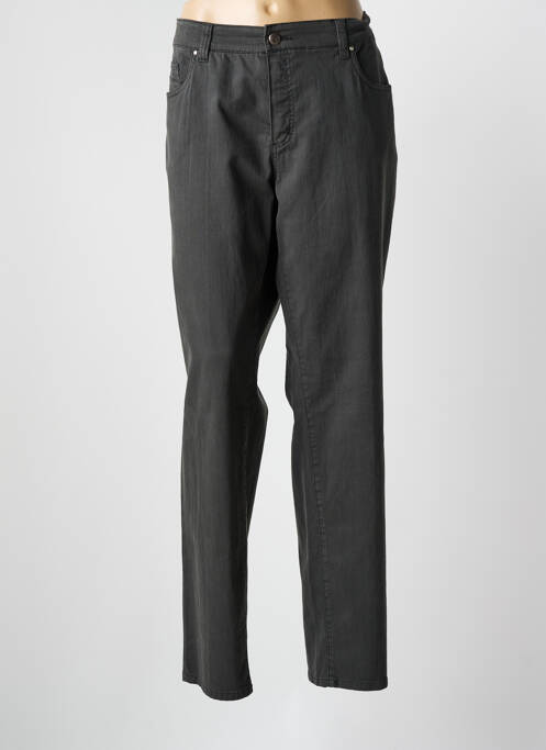 Blugi cu croială dreaptă negru ANNA MONTANA femeie