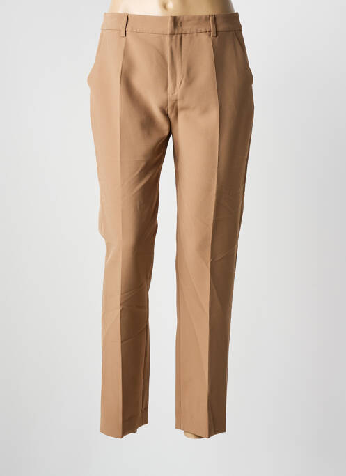 Pantalon slim maro SIGNE NATURE femeie