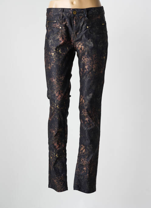 Pantalon slim negru FREEMAN T.PORTER femeie