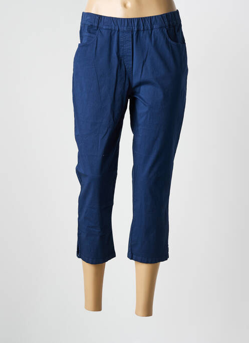 Pantalon trei sferturi albastru FRANCE RIVOIRE femeie