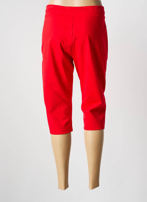 Pantalon trei sferturi roșu HAJO femeie
