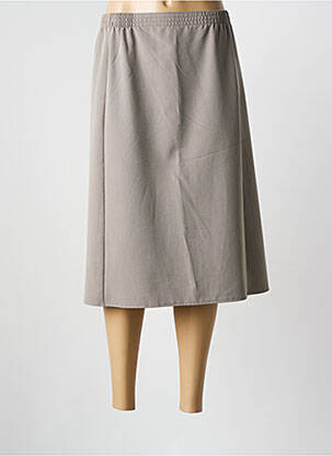 Fustă midi gri GRIFFON femeie