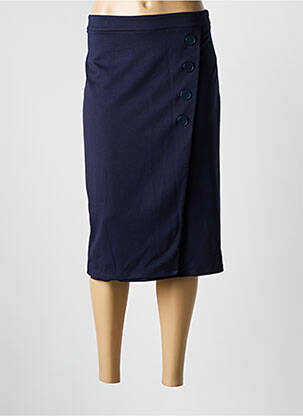 Fustă midi albastru BARBARA LEBEK femeie