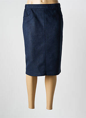 Fustă midi albastru GRIFFON femeie