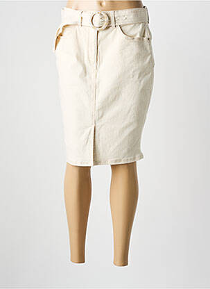 Fustă midi bej SALSA femeie