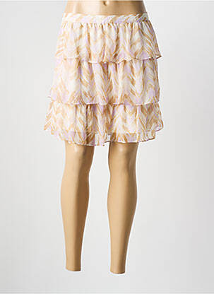 Fustă scurtă bej VERO MODA femeie