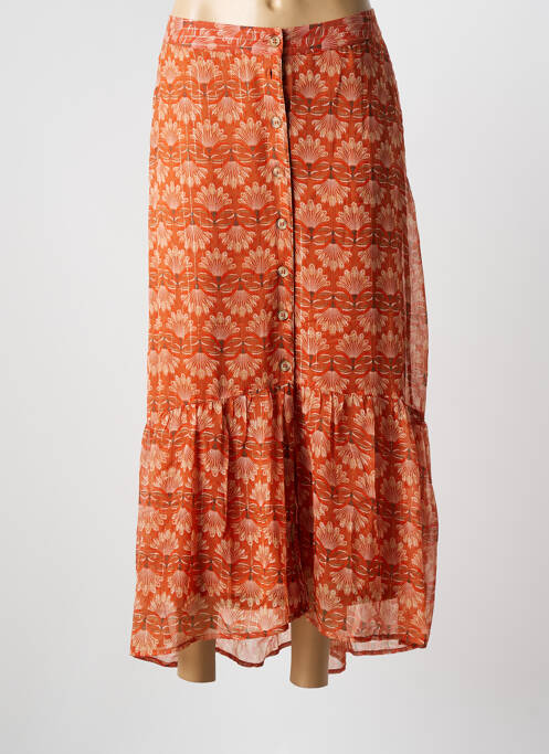 Fustă lungă portocaliu VERO MODA femeie