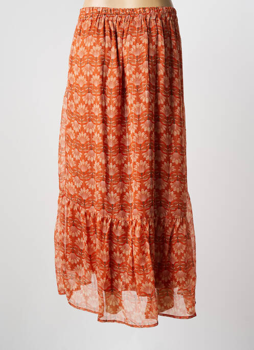 Fustă lungă portocaliu VERO MODA femeie