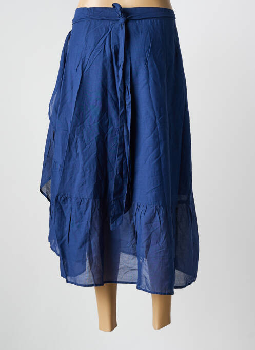 Fustă lungă albastru SCHOOL RAG femeie