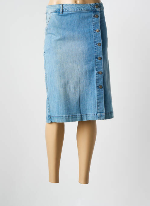 Fustă midi albastru GRIFFON femeie