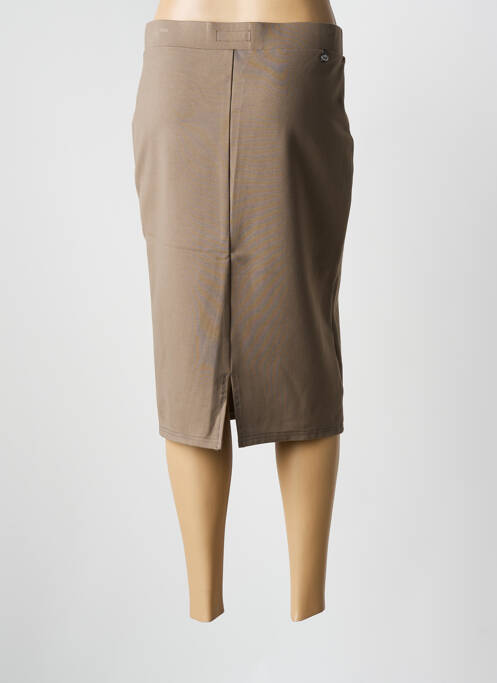 Fustă midi maro VIRGINIA BLU' femeie