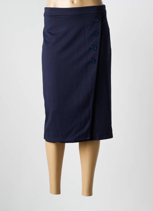 Fustă midi albastru BARBARA LEBEK femeie