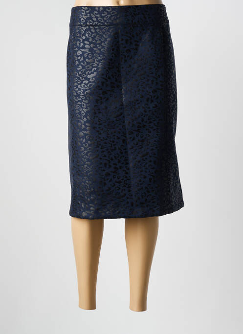 Fustă midi albastru GEVANA femeie