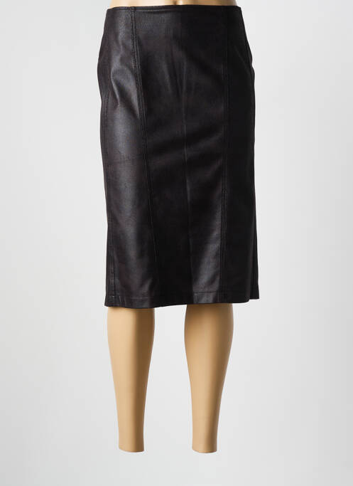 Fustă midi maro GRIFFON femeie