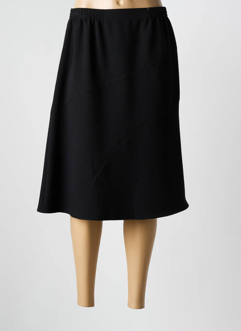 Fustă midi negru GRIFFON femeie