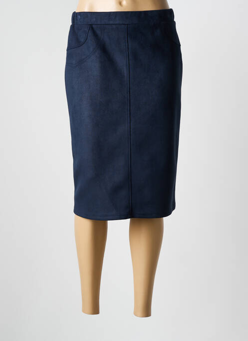 Fustă midi albastru FRANCE RIVOIRE femeie