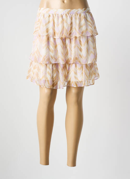 Fustă scurtă bej VERO MODA femeie