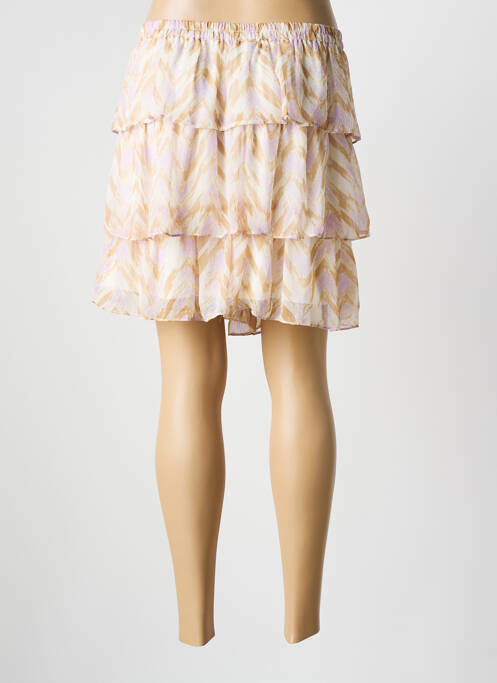 Fustă scurtă bej VERO MODA femeie