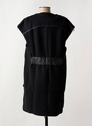 Rochie scurtă fără mâneci fără mâneci negru ARELINE femeie
