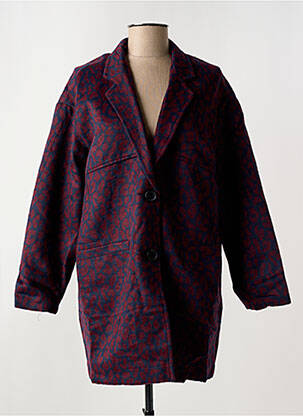 Palton scurt albastru ARELINE femeie