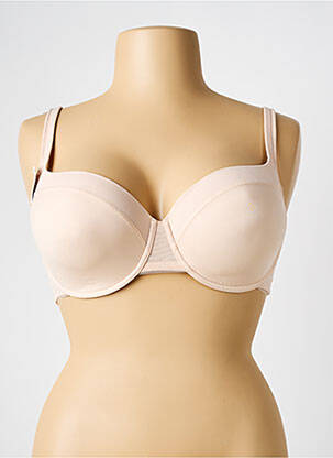 Sutien top sutien modelat top sutien modelat culoare piersică GEMMA DE LOU femeie