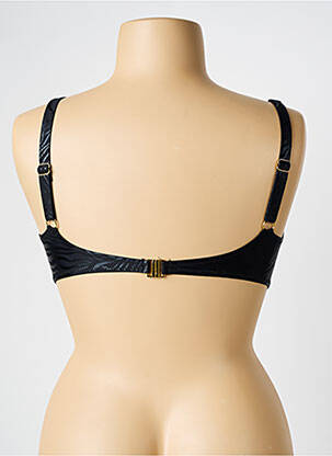Sutien de costum de baie elasticitate top sutien modelat negru DEIDAD femeie