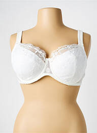 Sutien sutien cupe întregi cu decolteu înalt sutien cupe întregi cu decolteu înalt alb ULLA DESSOUS femme
