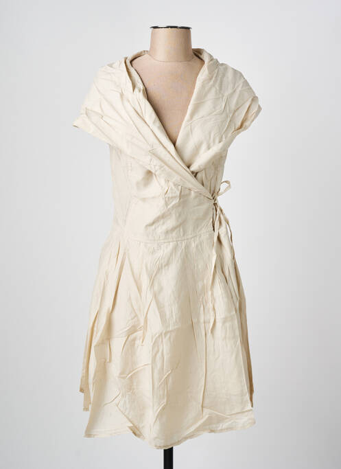 Rochie midi bej ARELINE femeie