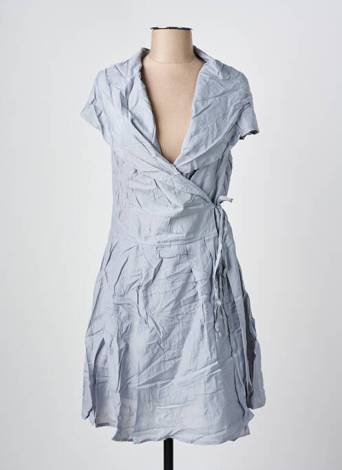 Rochie midi albastru ARELINE femeie