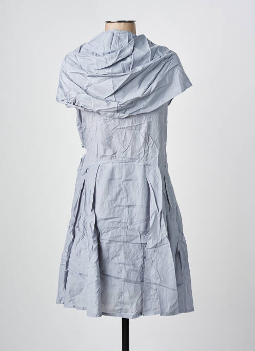 Rochie midi albastru ARELINE femeie