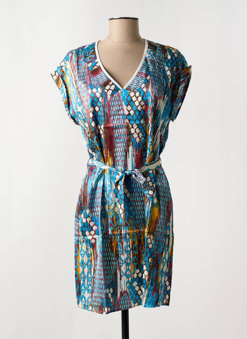 Rochie scurtă albastru ARELINE femeie