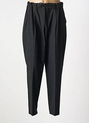 Pantalon larg închidere cu fermoar sub clapetă cu cârlig mărime normală negru GERRY WEBER femeie