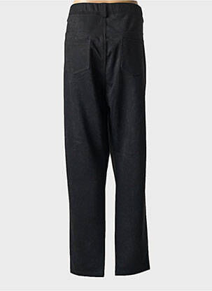 Pantalon drept elasticitate mărime normală negru GEVANA femeie