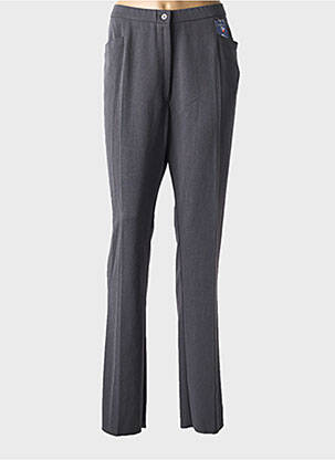 Pantalon drept elasticitate mărime normală gri GEVANA femeie