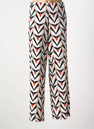 Pantalon drept alb GEVANA femeie