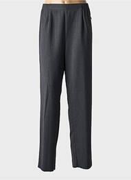 Pantalon drept elasticitate mărime normală gri GEVANA femme