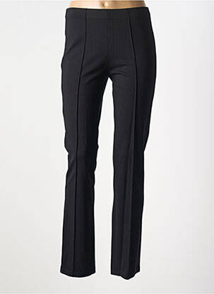 Pantalon slim talie elastică mărime normală negru BARBARA LEBEK femeie