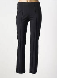Pantalon slim talie elastică mărime normală negru BARBARA LEBEK femme