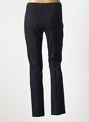 Pantalon slim talie elastică mărime normală negru BARBARA LEBEK femeie