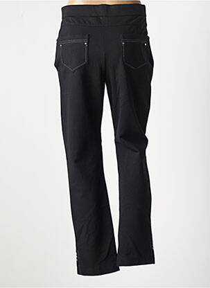Pantalon drept elasticitate mărime normală negru CHRISTINE LAURE femeie