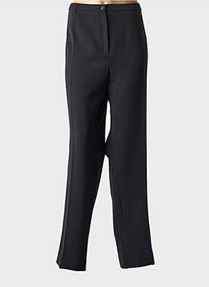 Pantalon drept elasticitate mărime normală negru FRANCE RIVOIRE femeie