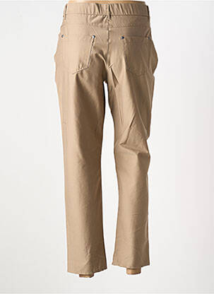Pantalon 7/8 elasticitate mărime normală bej MERI & ESCA femeie