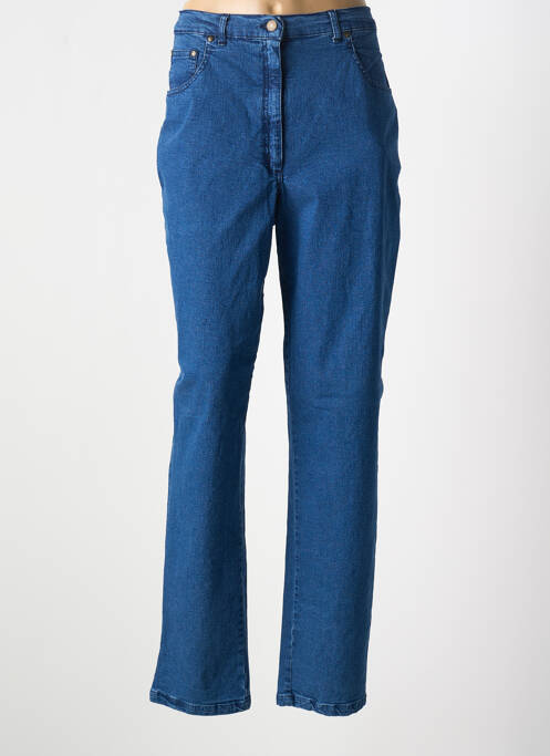 Blugi cu croială dreaptă albastru JANINE PAUPORTÉ femeie
