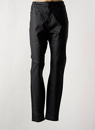 Pantalon slim țesătură acoperită mărime normală negru VERO MODA femeie