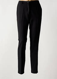 Pantalon slim talie elastică mărime normală negru GRIFFON femme