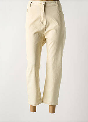 Blugi cu croială dreaptă bej GRIFFON femeie